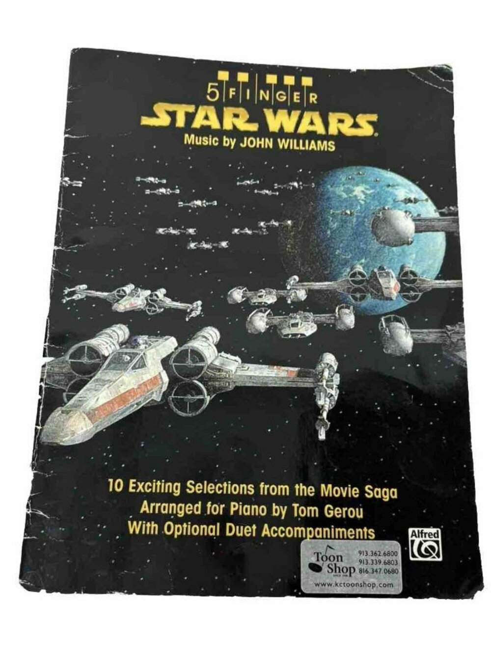 5 Finger STAR WARS Music by John Williams - 10 Selections Arranged for Piano